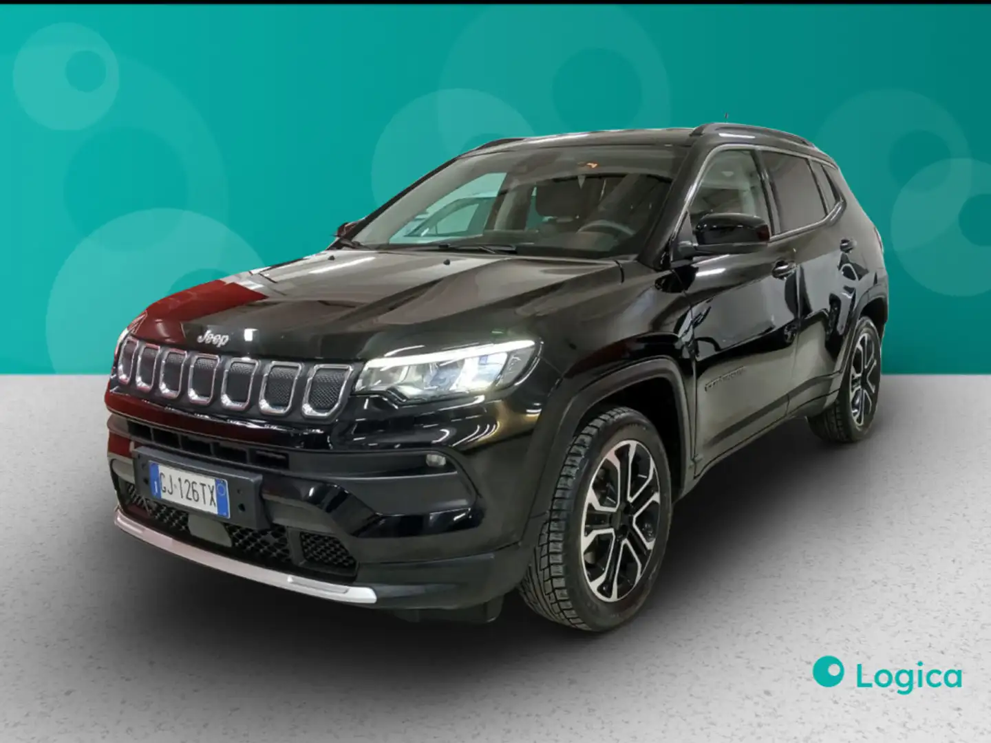 Jeep Compass 1.6 Multijet II Limited Zwart - 2