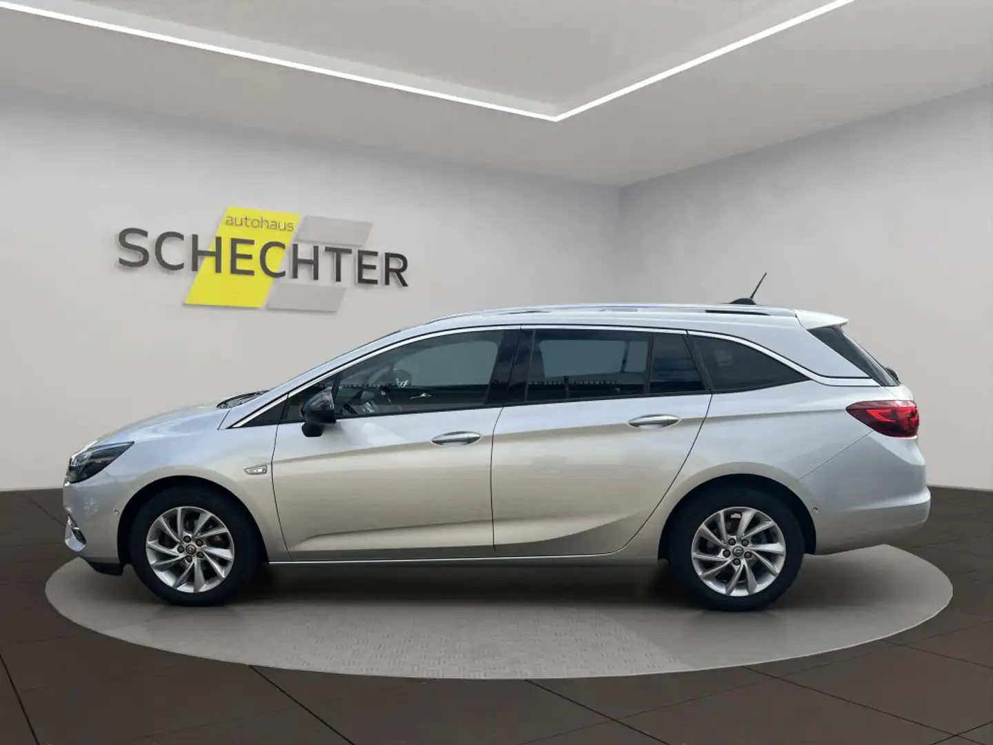 Opel Astra 1.2 Turbo Start/Stop Sports Tourer Elegance Argent - 2