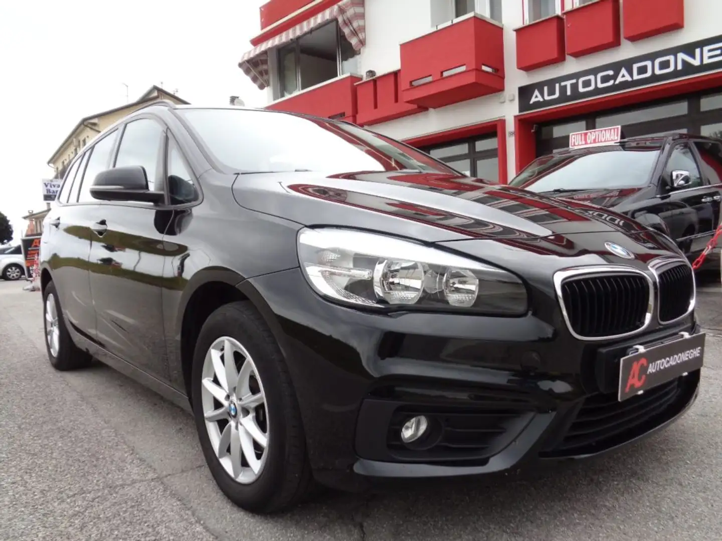BMW 216 d 7p. PREZZO VALIDO FINO 22.11, km certificati BMW Nero - 1