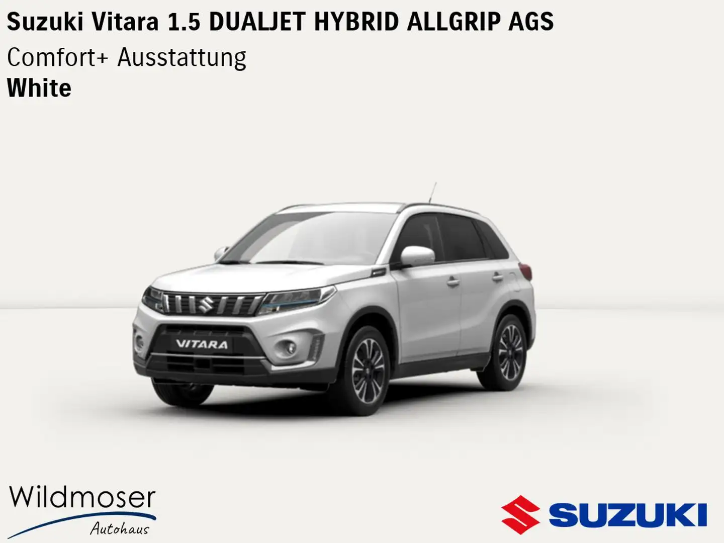 Suzuki Vitara ❤️ 1.5 DUALJET HYBRID ALLGRIP AGS ⏱ 3 Monate Liefe Weiß - 1