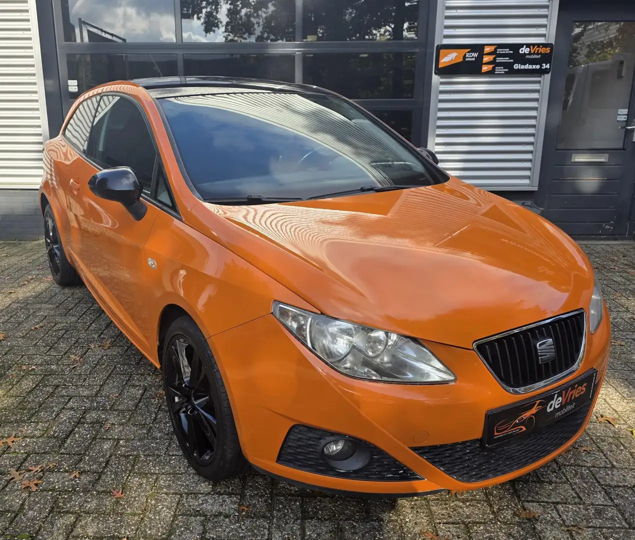SEAT Ibiza SC 1.4 Sport **AIRCO-SPORT-APK** Oranje - 1