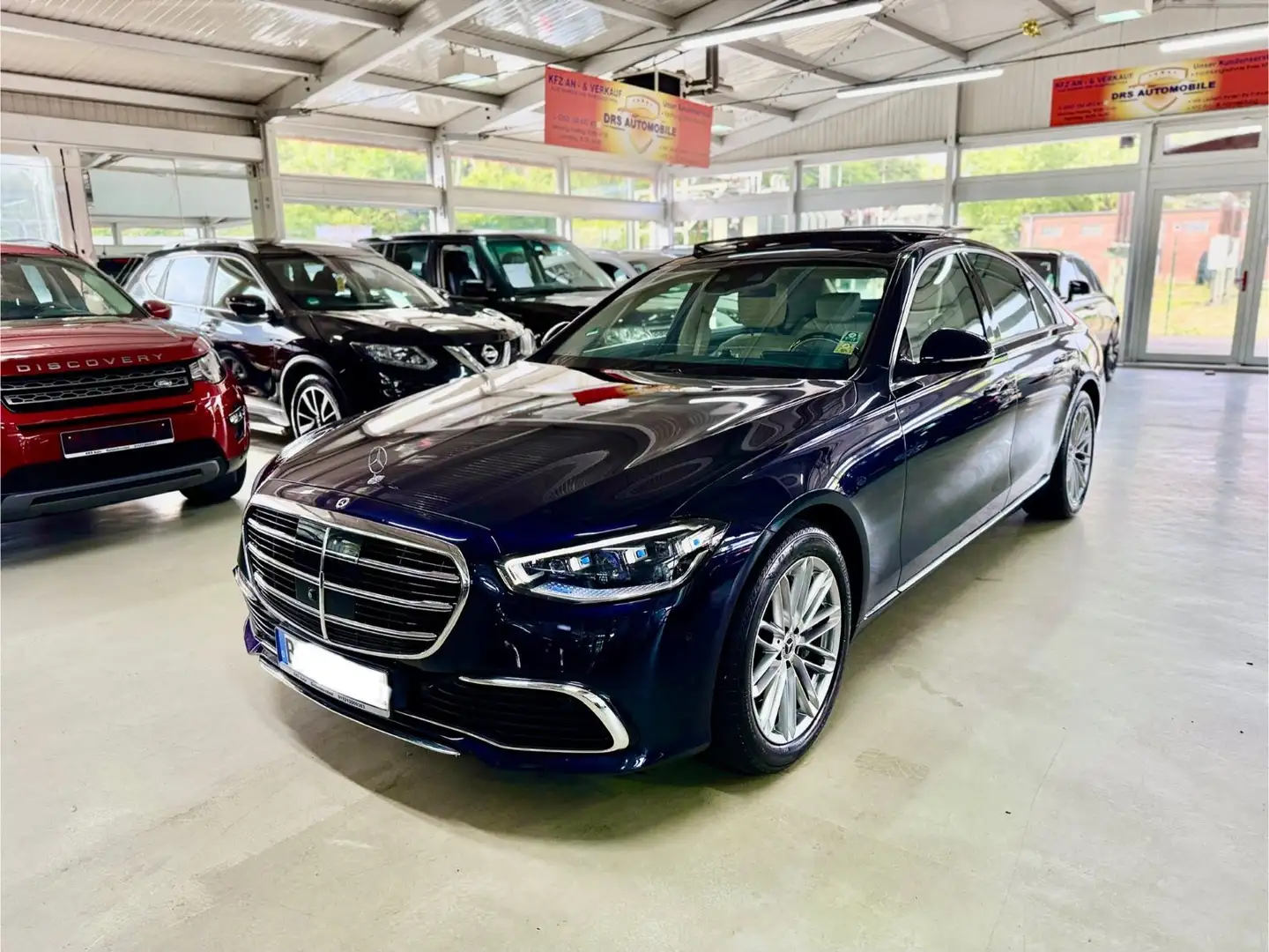 Mercedes-Benz S 350 S350d 4Matic MultiBeam Pano AHK Prestige Blau - 1