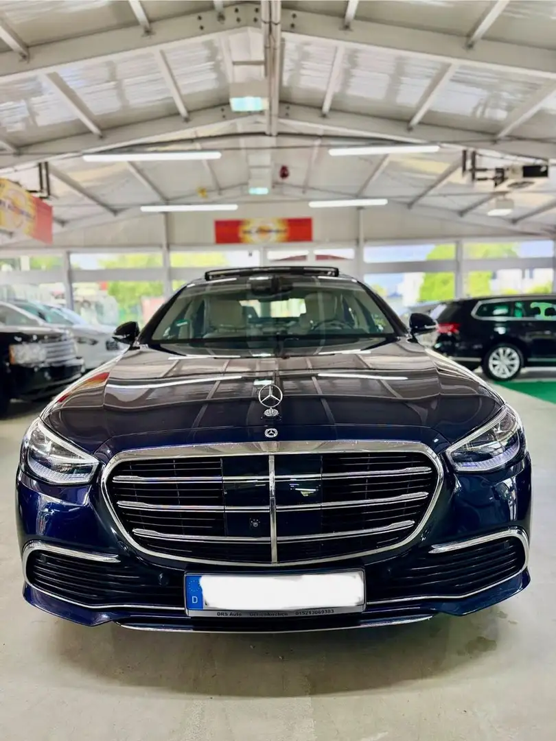 Mercedes-Benz S 350 S350d 4Matic MultiBeam Pano AHK Prestige Blau - 2
