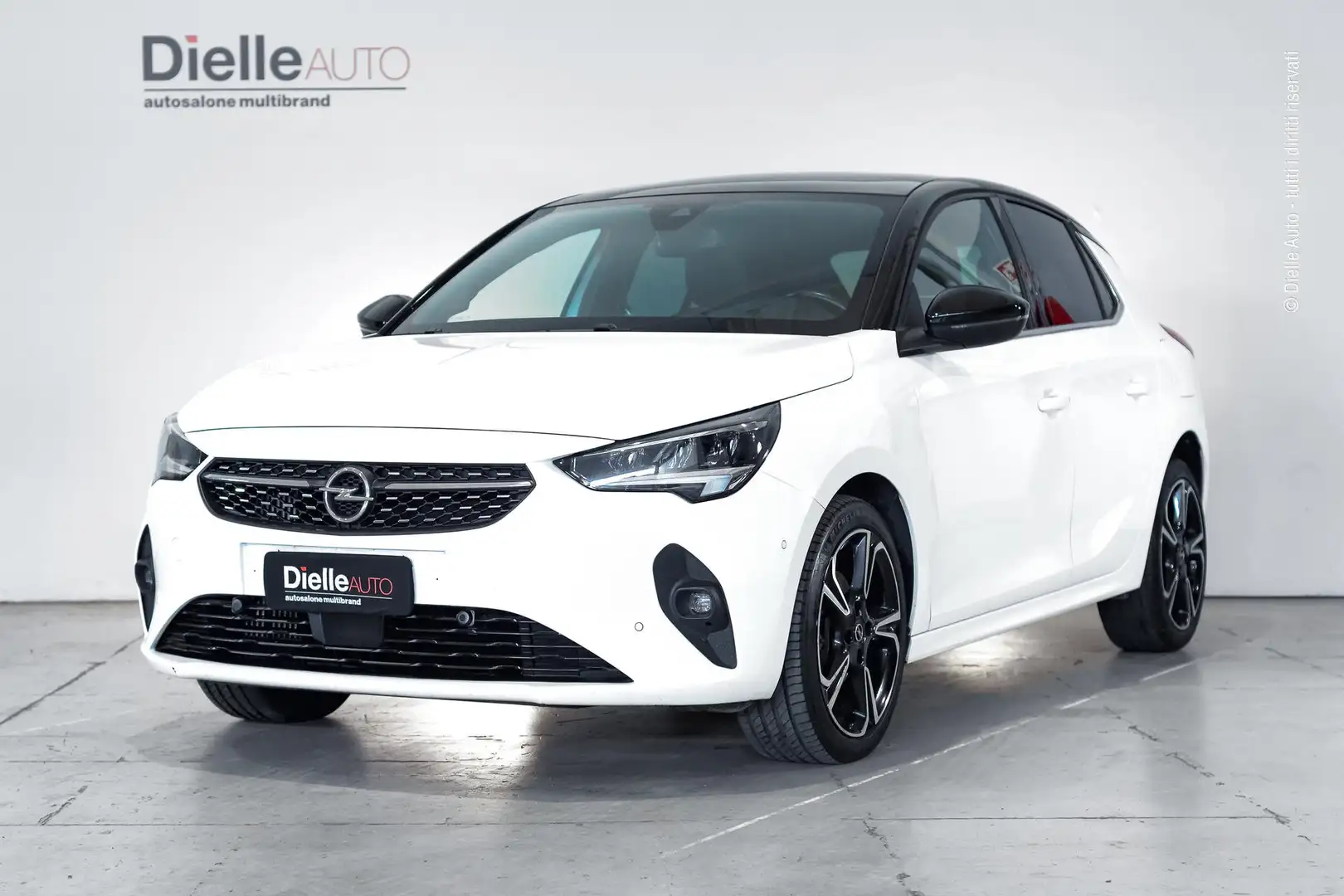 Opel Corsa Corsa 1.2 Corsa s&s 100cv tetto in vetro Weiß - 1