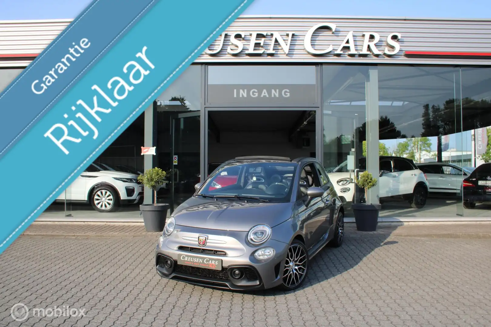 Fiat 500C Abarth 1.4 T-Jet 595/Navi/Tel/Pdc/ Gris - 1