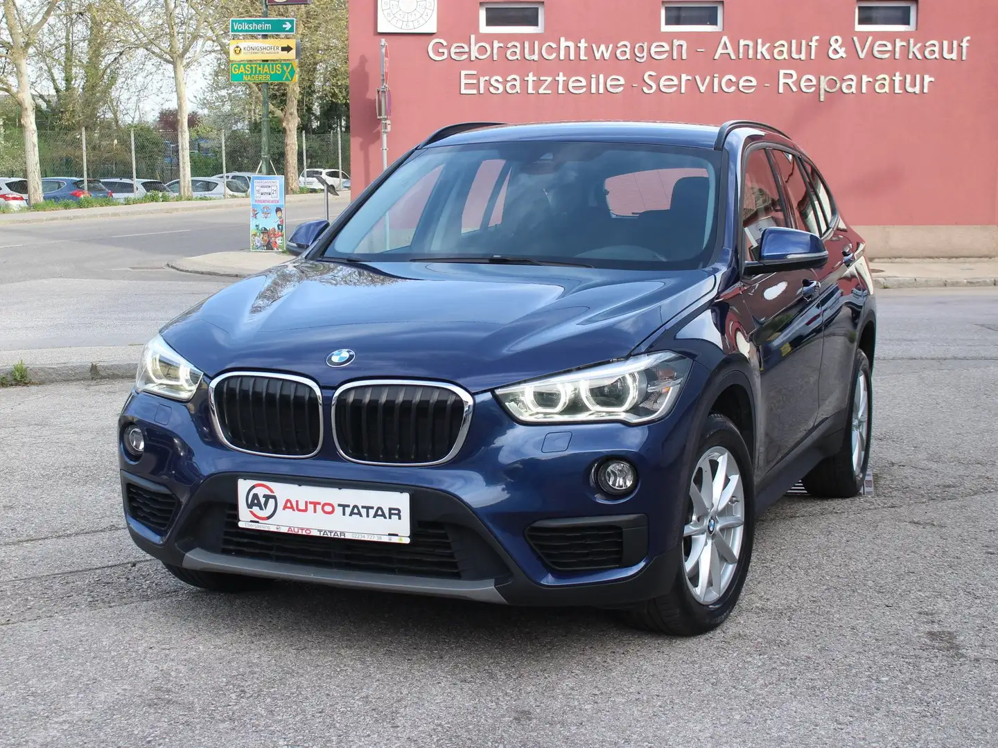 BMW X1 X1 xDrive 20d Adv. Aut.| Erstbesitz mtl. 268 € Blau - 1