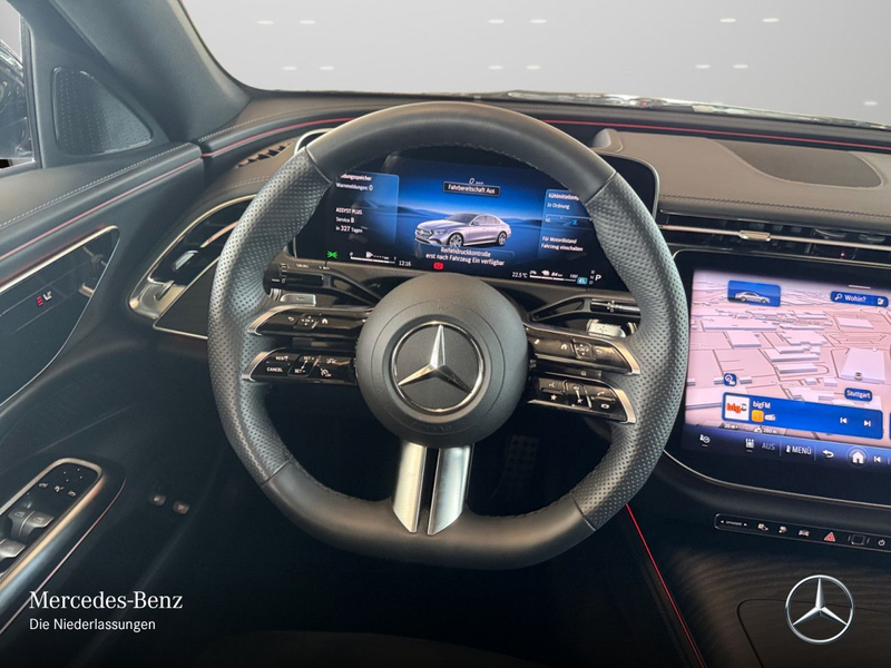 Mercedes-Benz E 300 e Hybrid AMG Fahrass Pano Distr. HUD LED PTS — photo 14
