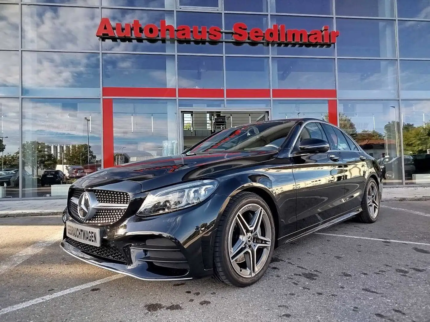 Mercedes-Benz C 300 AMG-LINE 9G-Tronic *JS-GARANTIE/MULTIBEAM* Noir - 1