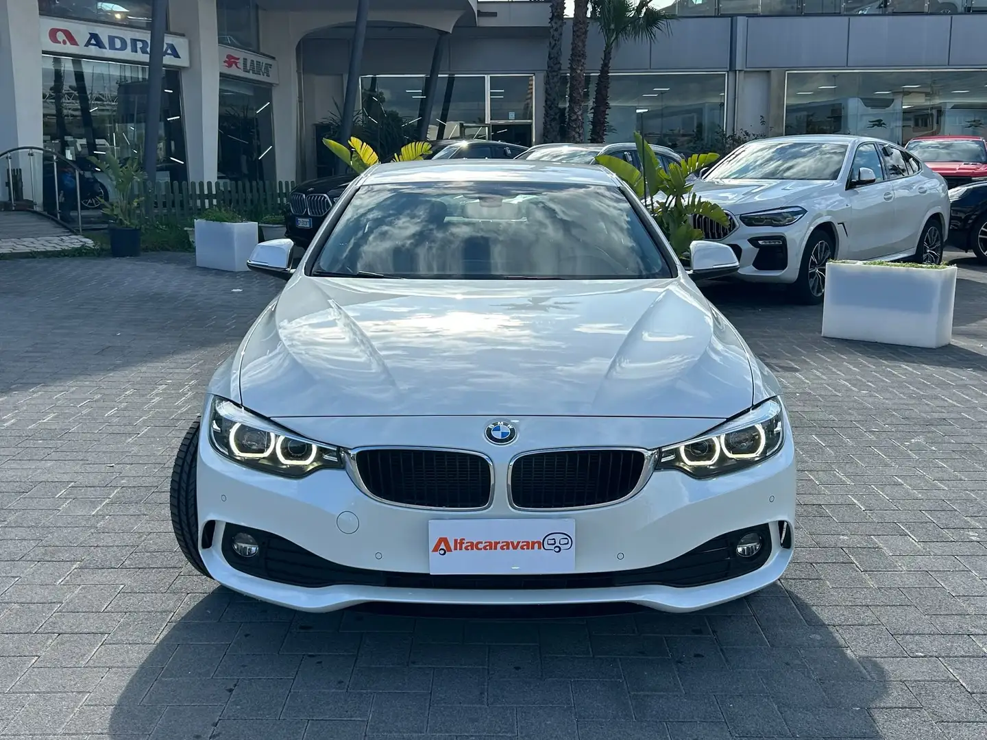 BMW 420 420d Gran Coupe Advantage auto Blanc - 2