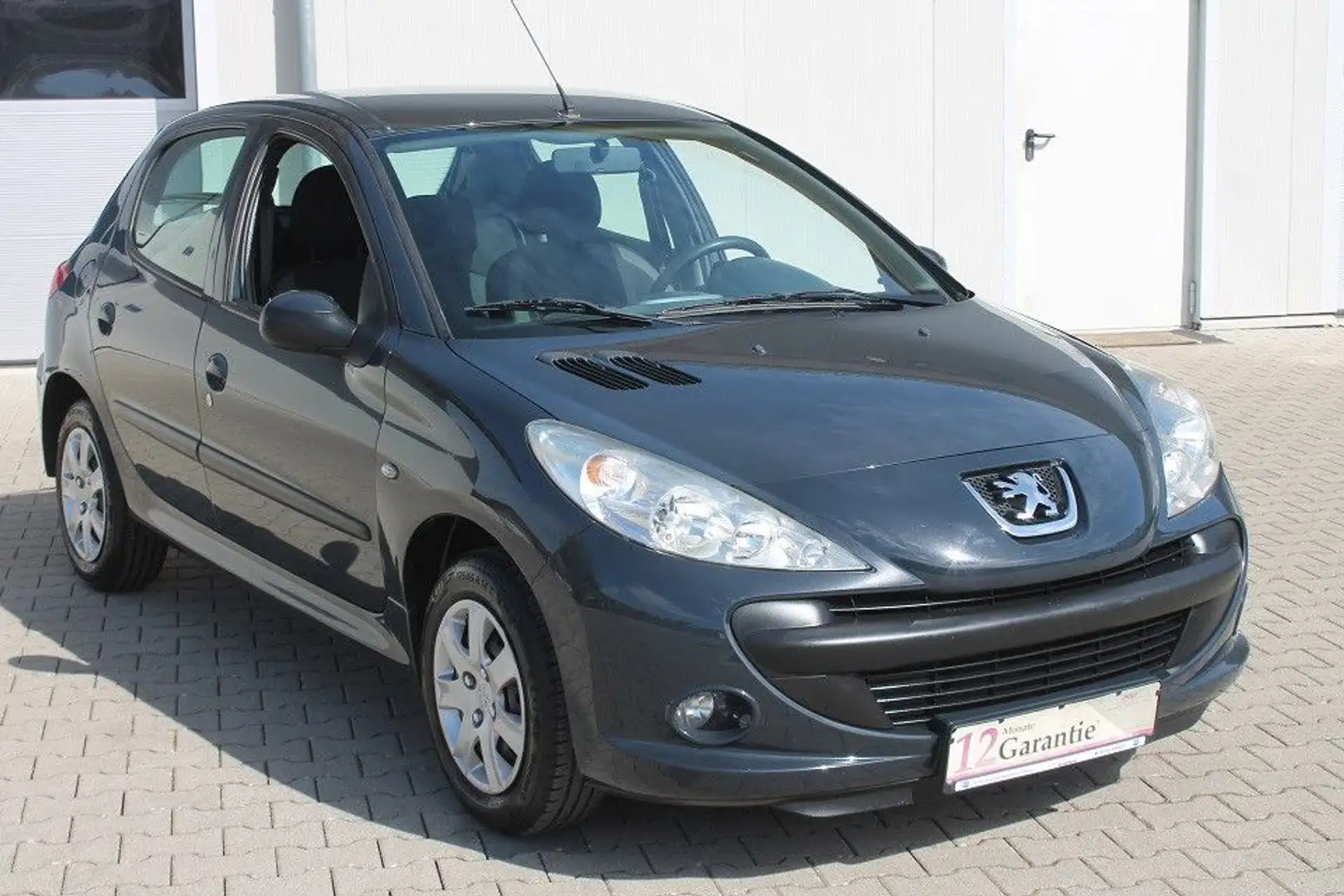 Peugeot 206 + Tüv,Bremsen,Zahnr,Insp. neu,gepflegt,Finanz Grau - 2