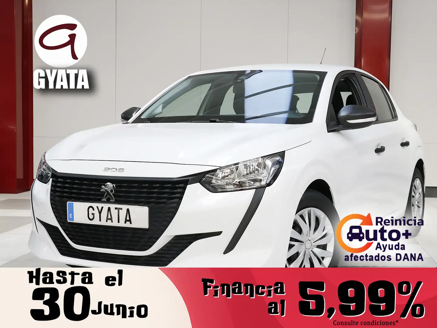 Peugeot 208 1.2 Puretech S&S Like 75 Bianco - 1
