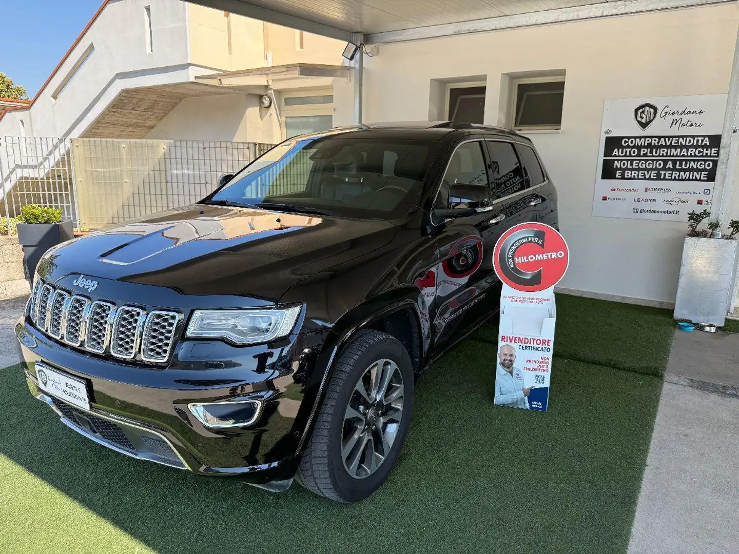 Jeep Grand Cherokee 3.0 V6 Overland 250cv auto my18 E6d Nero - 1