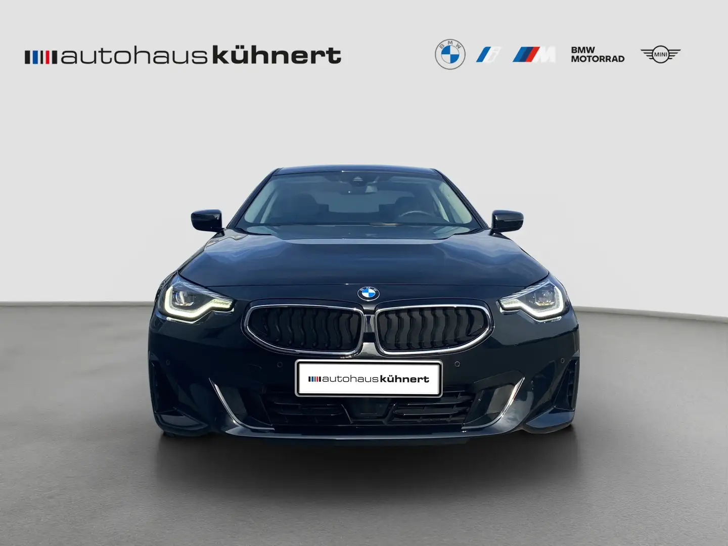 BMW 220 i Coupé Advantage SpurAss AHK HiFi Navi ParkAss RF Zwart - 2