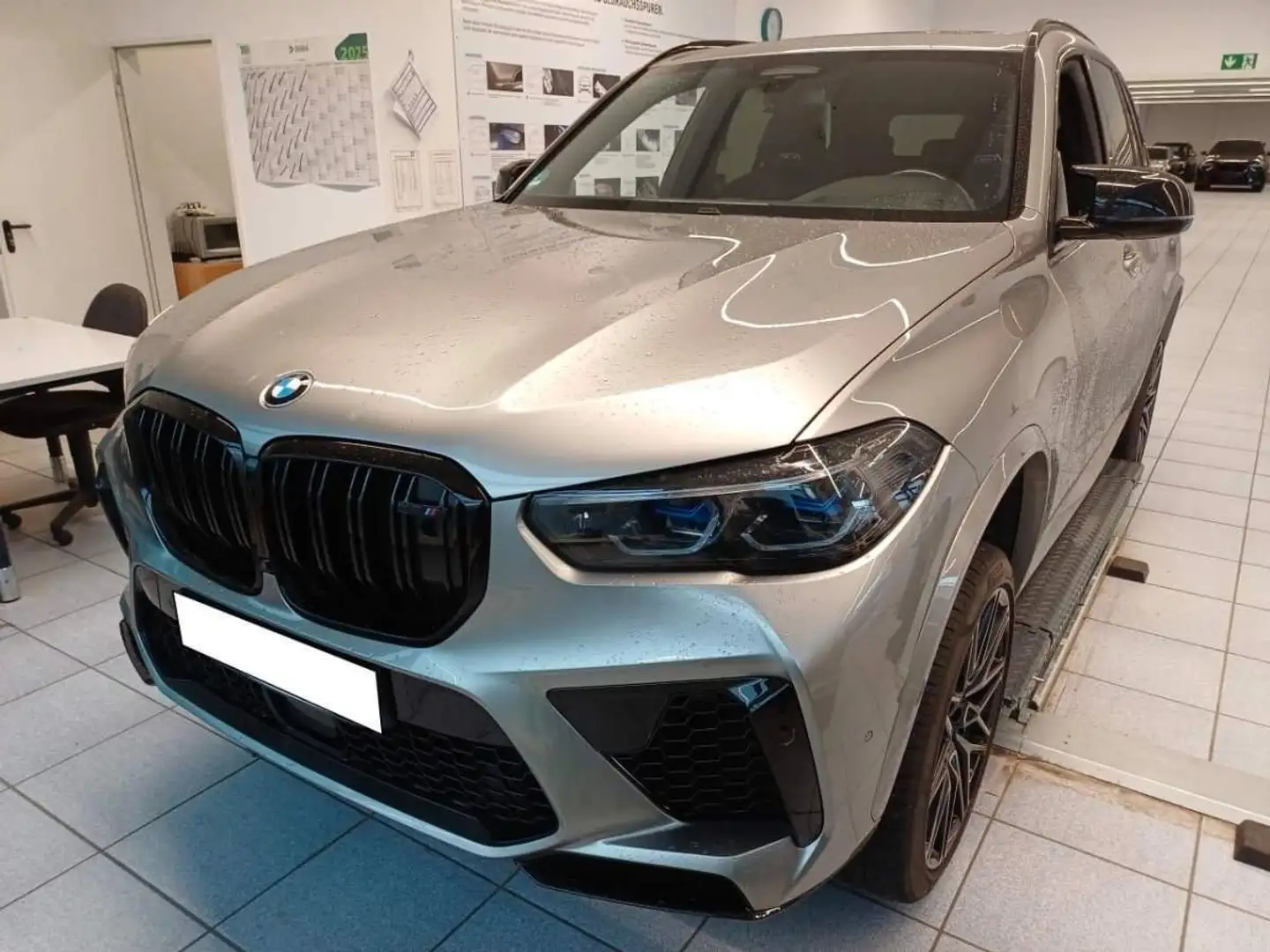 BMW X5 M Competition Pano-Sky*B&W*Carbon*TV*Massage Grau - 1