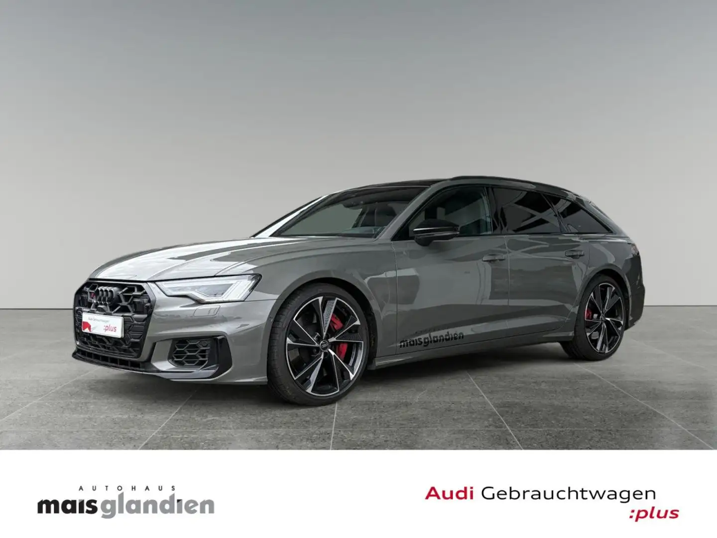 Audi S6 Avant TDI AHK Pano Matrix Sportsitze+ B+O Navi Šedá - 1