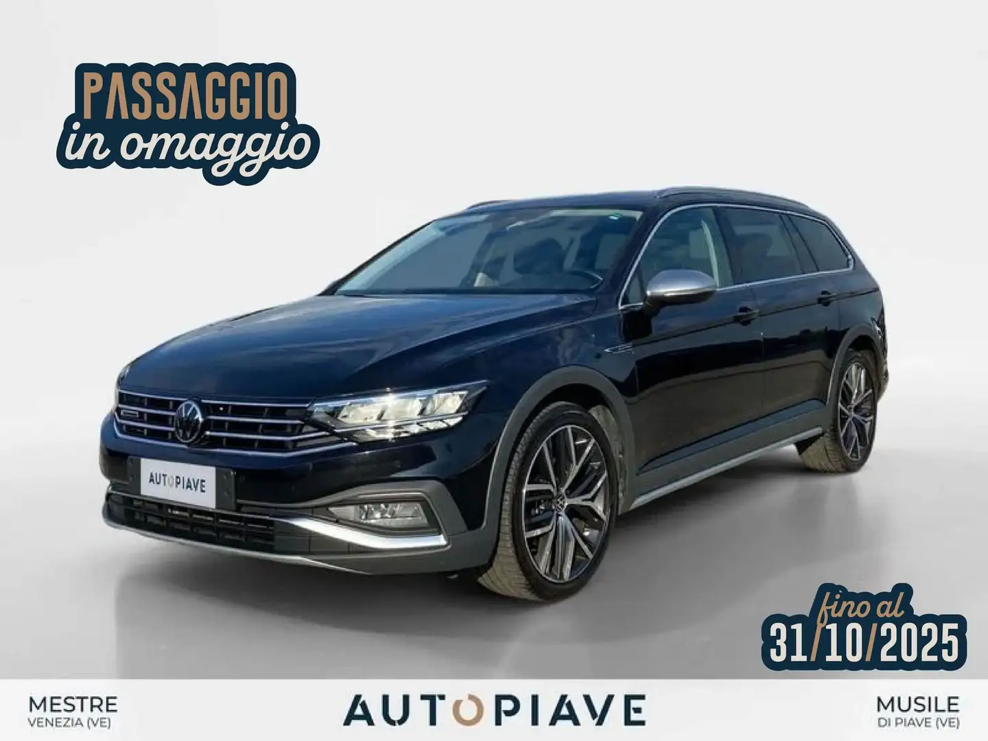 Volkswagen Passat Alltrack Passat Alltrack 2.0 TDI 200 CV 4MOTION DSG Schwarz - 1