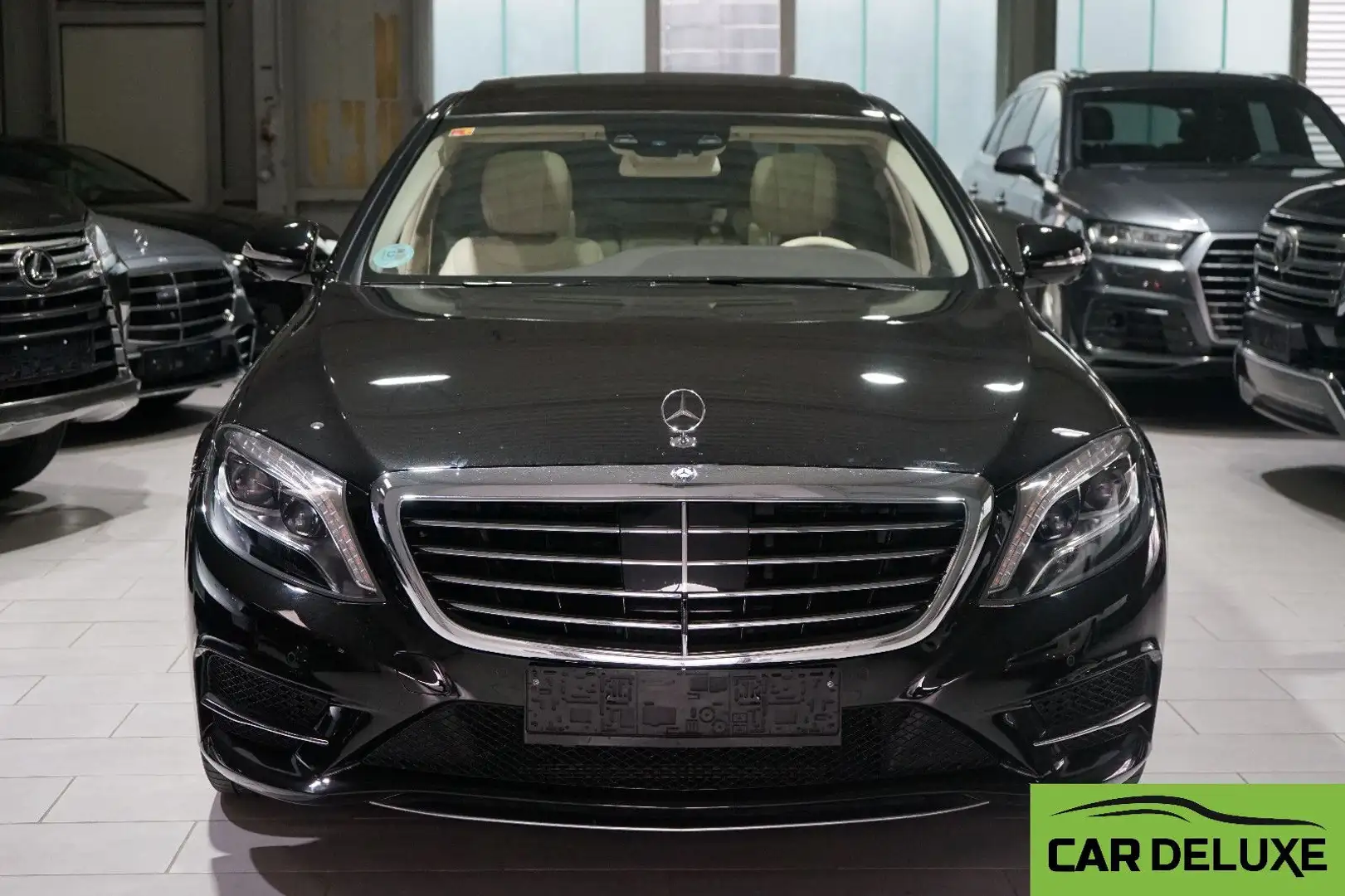 Mercedes-Benz S 350 S350d LANG*9G*AMG*PANO*3xTV*LEDER BEIGE*2xKLIMA* Noir - 2
