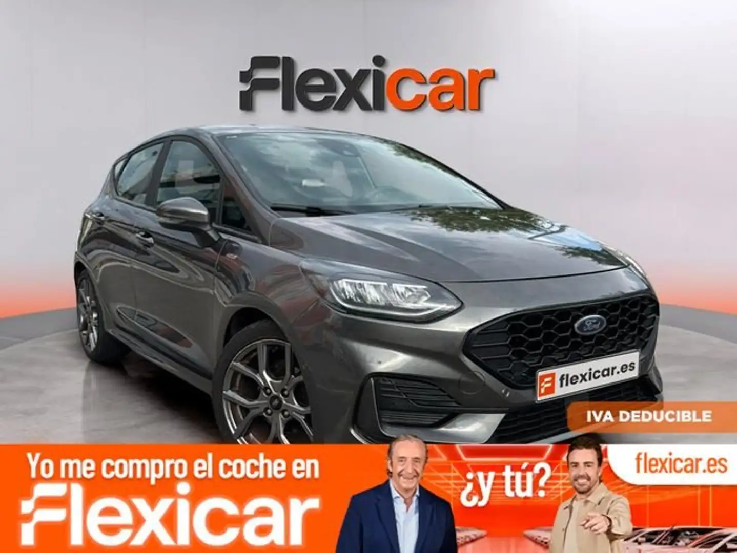 Ford Fiesta 1.0 EcoBoost MHEV 92kW(125CV) ST-Line 5p Gris - 1