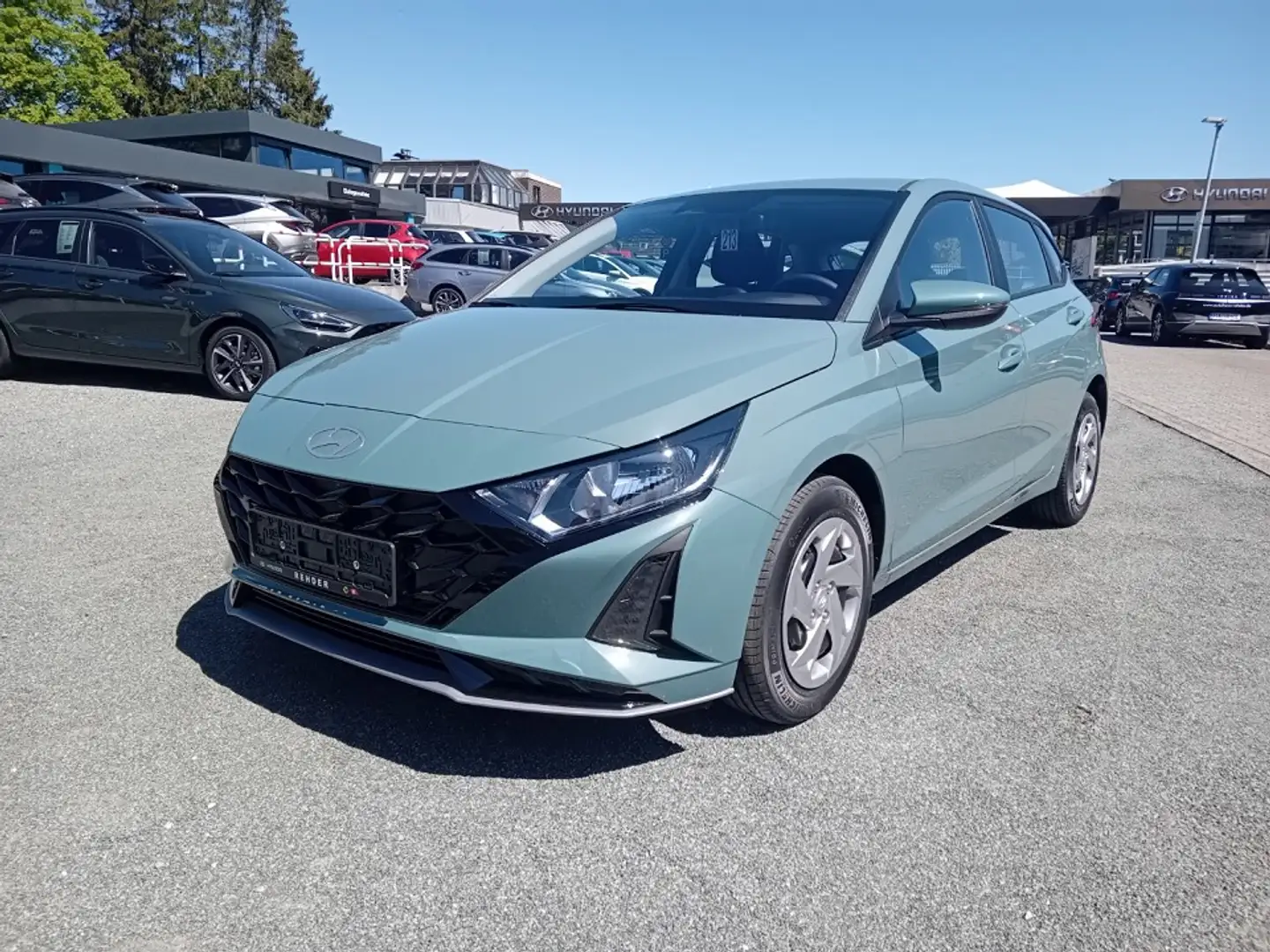 Hyundai i20 1.0 T-GDI Select, Funktionspaket Grün - 2
