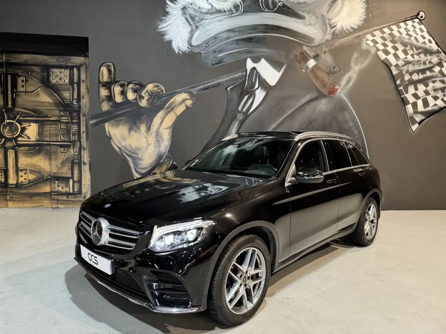 Mercedes-Benz GLC 250 Classe 250 Fascination 4Matic Attelage / Toit ouvr Noir - 2