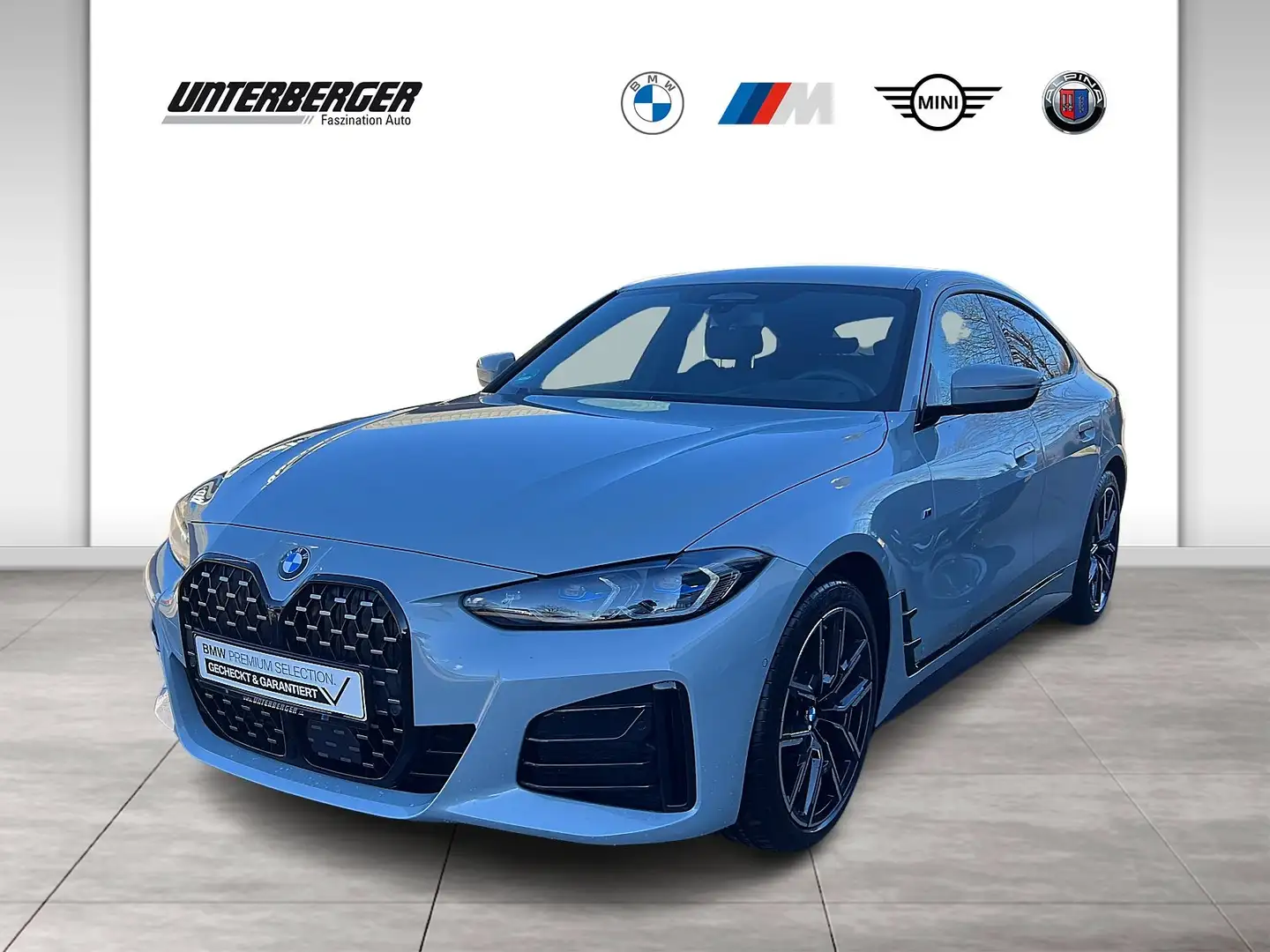 BMW 430 i Gran Coupé M Sport Head-Up HK HiFi DAB Shz Grau - 1