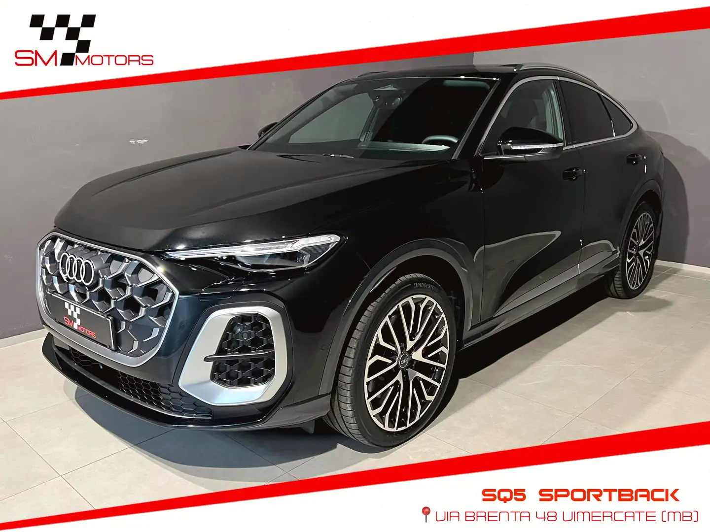 Audi SQ5 Sportback 3.0 tfsi mhev+ 367cv PRONTA CONSEGNA Noir - 1