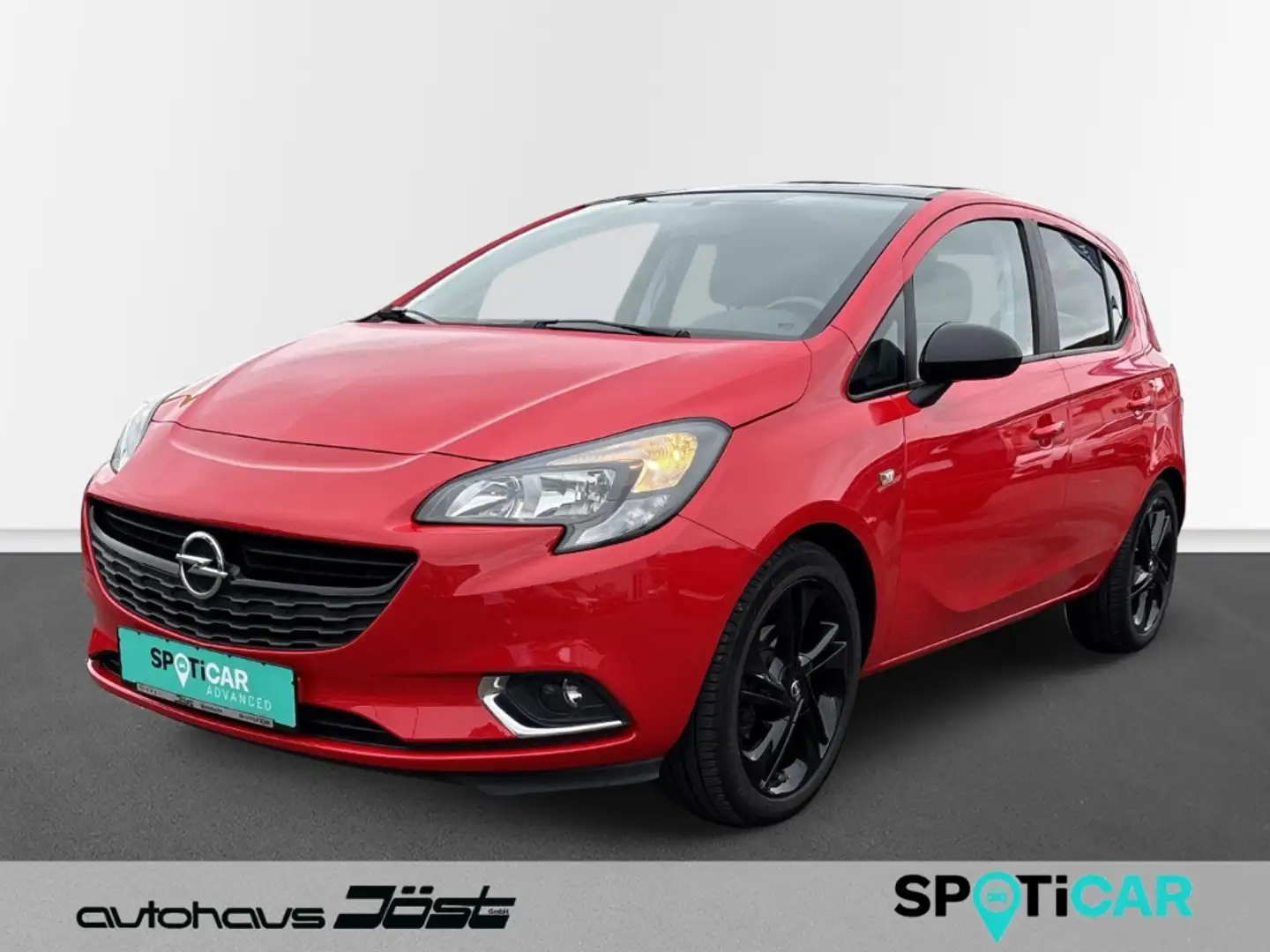 Opel Corsa E Color Edition 1.4 5-T - sehr gepflegt - Rot - 1