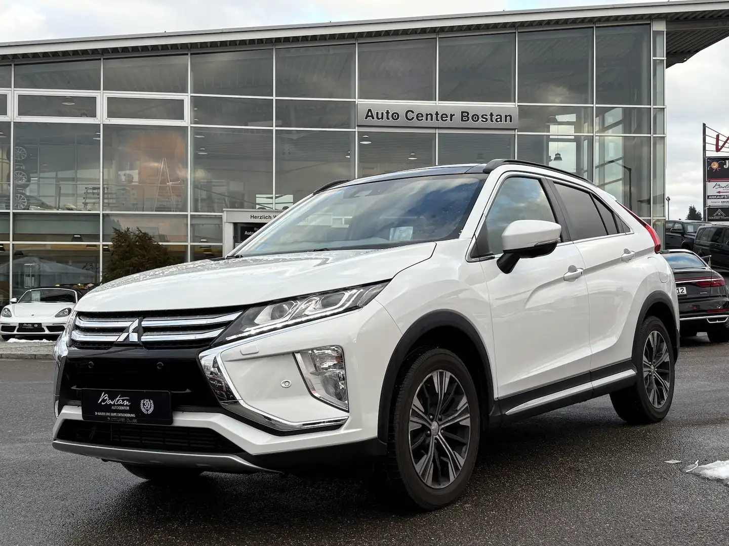 Mitsubishi Eclipse Cross ClearTec 4WD 360°/NAVI/PANO/DAB Blanc - 2