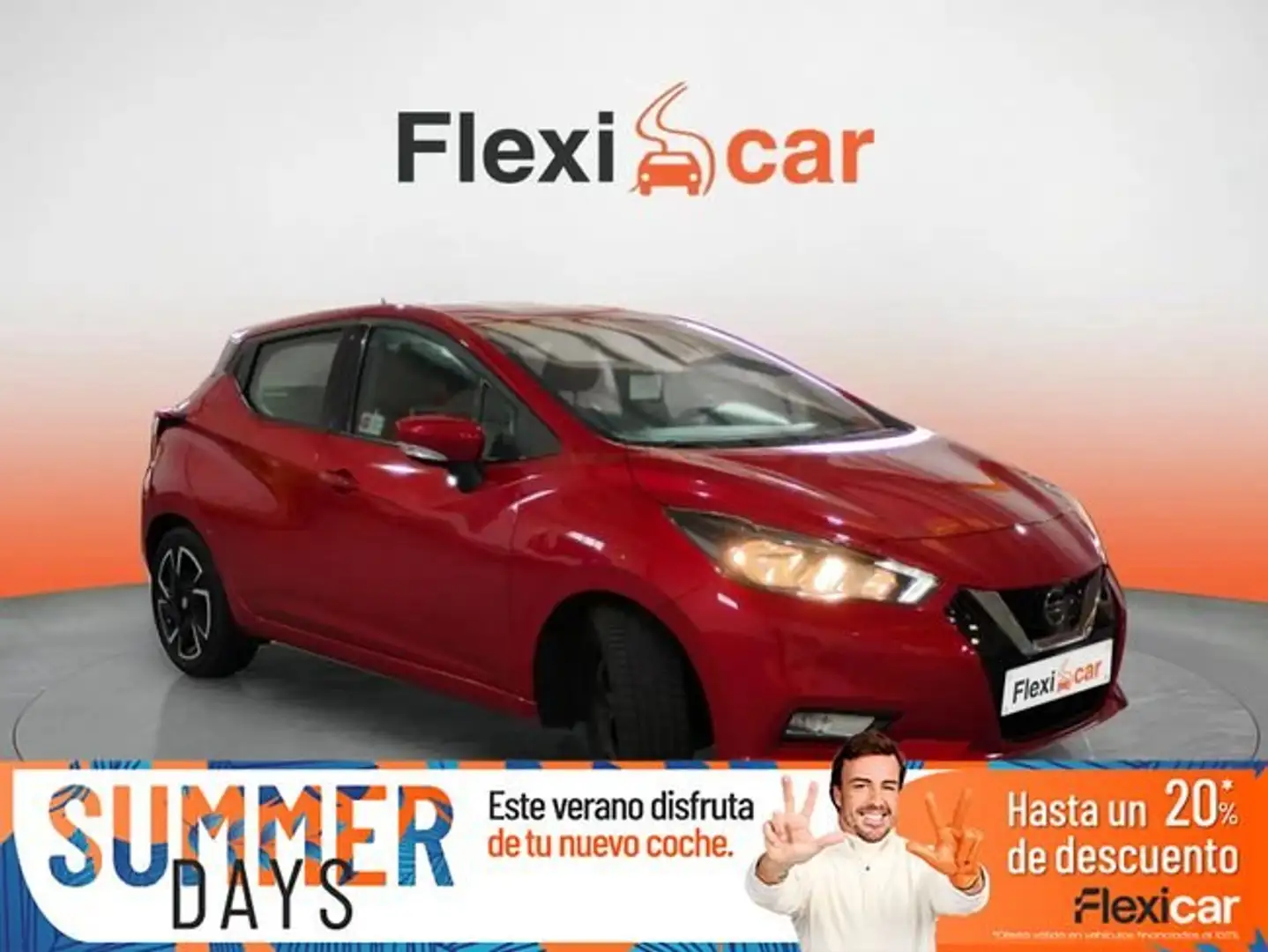 Nissan Micra IG-T+68+kW+%2892+CV%29+E6D-F+Acenta Rojo - 1
