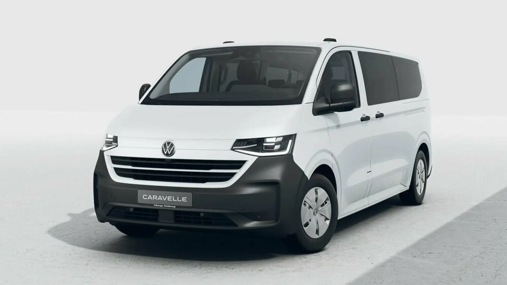 Volkswagen T6 Caravelle LR TDI 4Motion ''AHK+RFK+NAVI+AppConnect'' Wit - 1