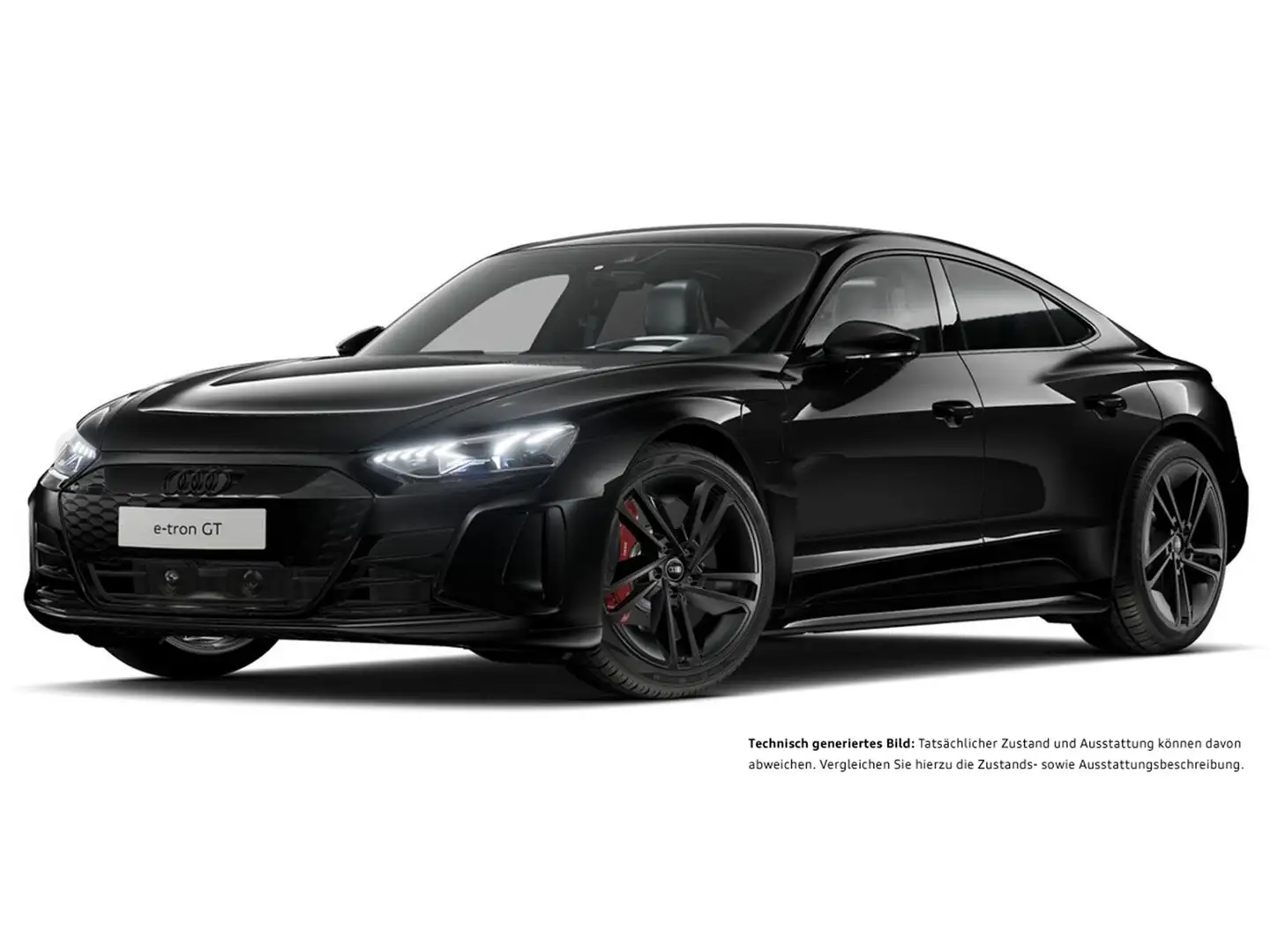 Audi e-tron GT quattro BLACKPAK PANO B&O 360°CAM LM21 Czarny - 2