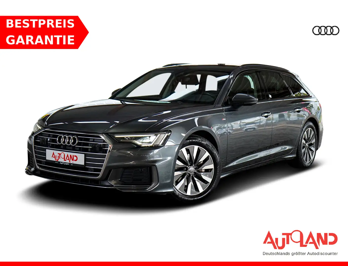 Audi A6 Avant 40 TDI basis Head-Up LED AHK Navi Grau - 1