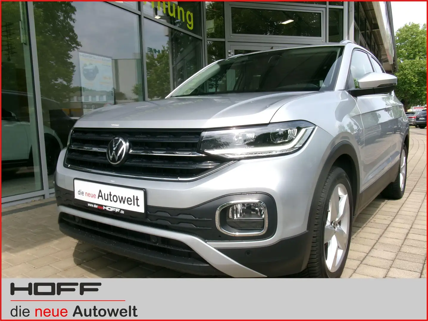 Volkswagen T-Cross 1.0 TSI DSG Style Navi Vorb. Kamera SHZ PDC Argent - 2