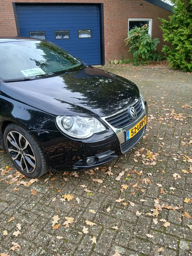 Volkswagen Eos 2.0-16v FSI Zwart - 1