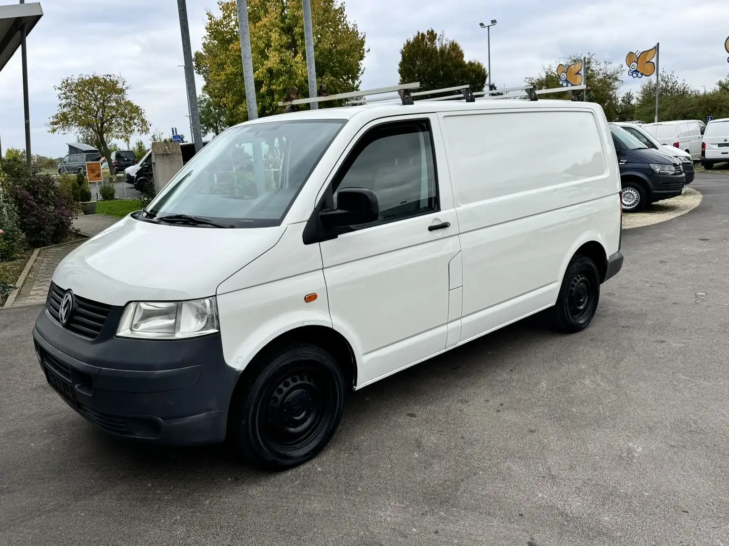 Volkswagen T5 Transporter Kasten 1.9 DPF Diesel Weiß - 2
