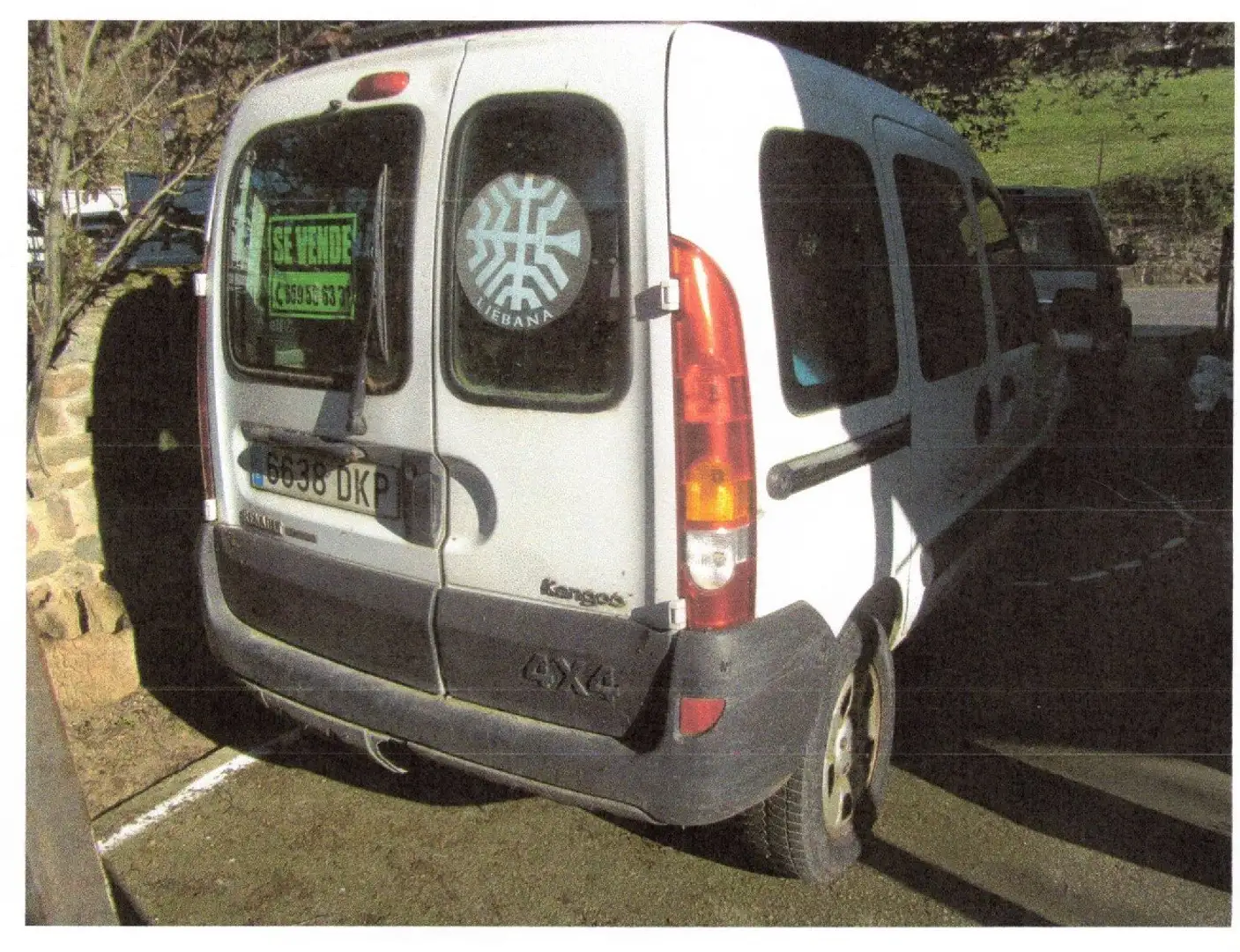 Renault Kangoo Kangoo Express 1.9D Confort 65 Confort Blanco - 2