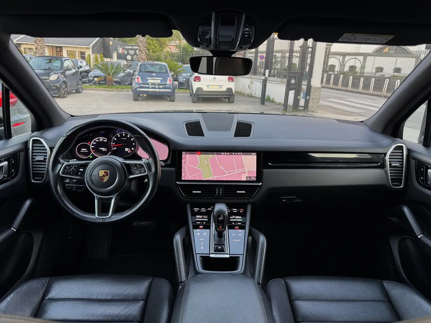 Porsche Cayenne 3.0 V6 Tiptronic S 340 PASM CAM 360 PEDANE Nero - 2