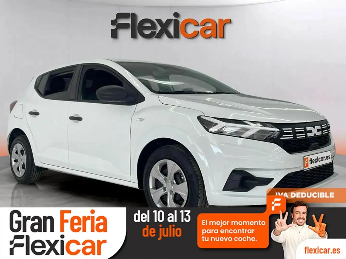 Dacia Sandero Essential 74kW (100CV) ECO-G Wit - 1