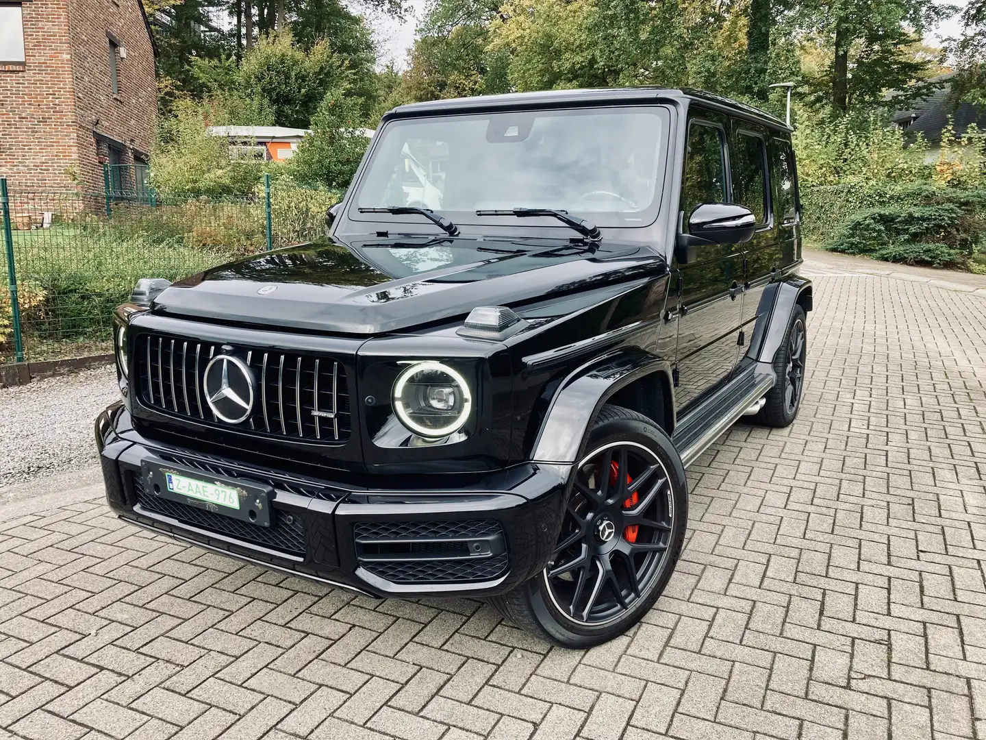Mercedes-Benz G 63 AMG intérieur manufaktur , full black , auto belge Noir - 1