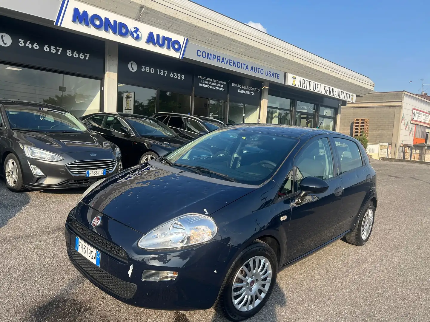 Fiat Punto 5p 1.2 Young *UNIPRO*GRANDINATA* Blu/Azzurro - 1