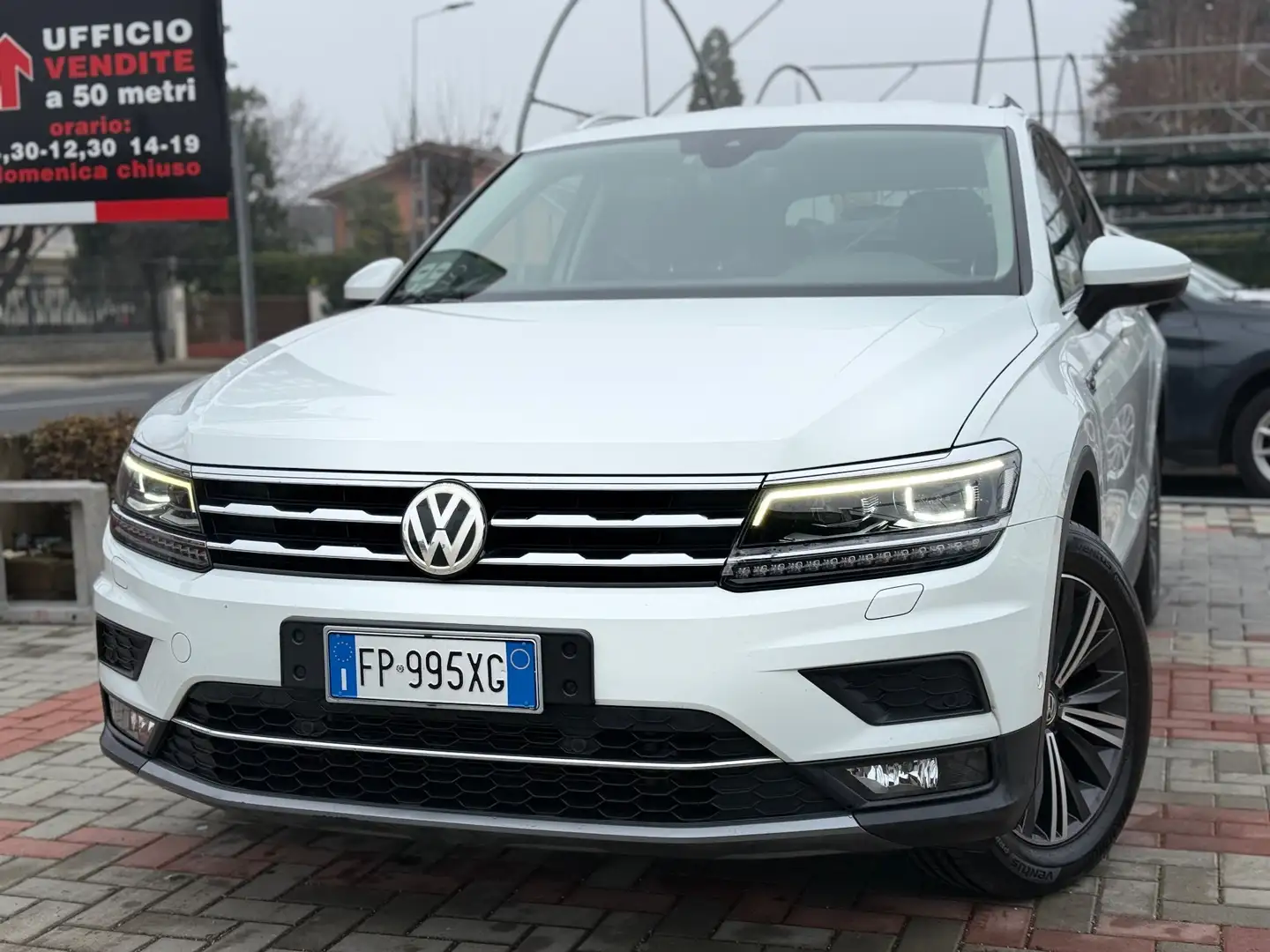 Volkswagen Tiguan Allspace Tiguan Allspace 2.0 TDI SCR DSG 4MOTION Advanced B Blanc - 1