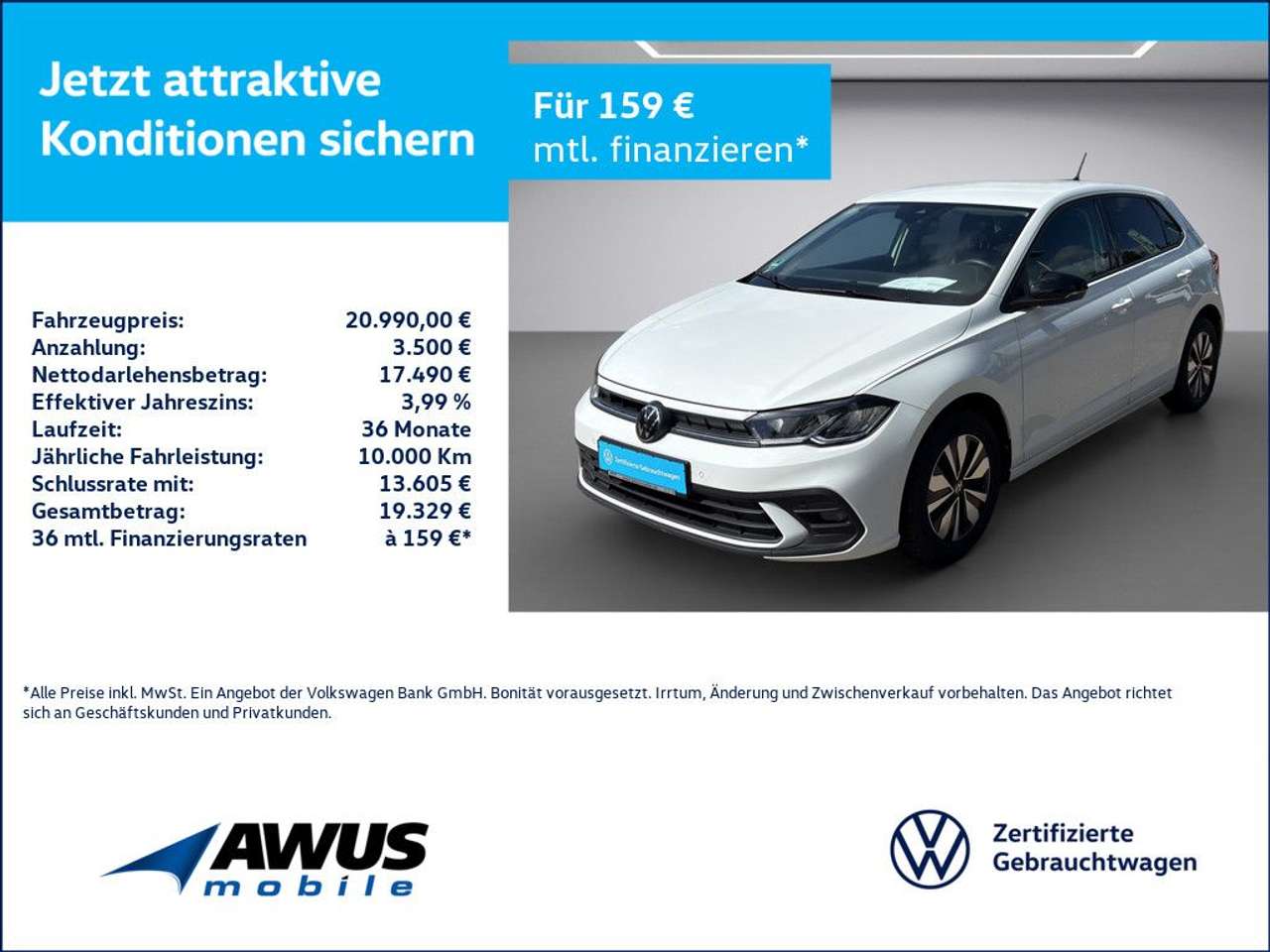 Volkswagen Polo 2025 — 1.0TSI Goal