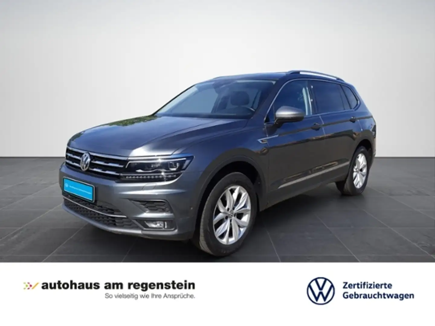 Volkswagen Tiguan Allspace 2.0 TDI DSG 4M HL LED/AHK/Navi/ACC Grau - 1