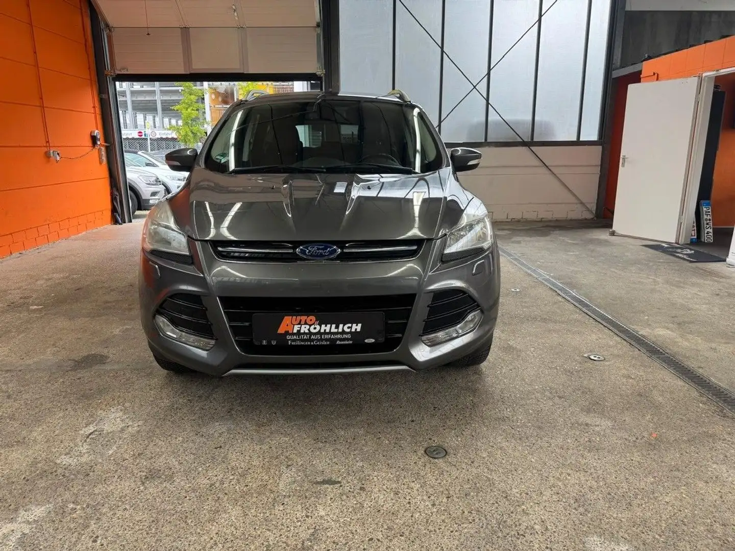 Ford Kuga Titanium AHK Keyless Sitzheizung Teilleder Grau - 2