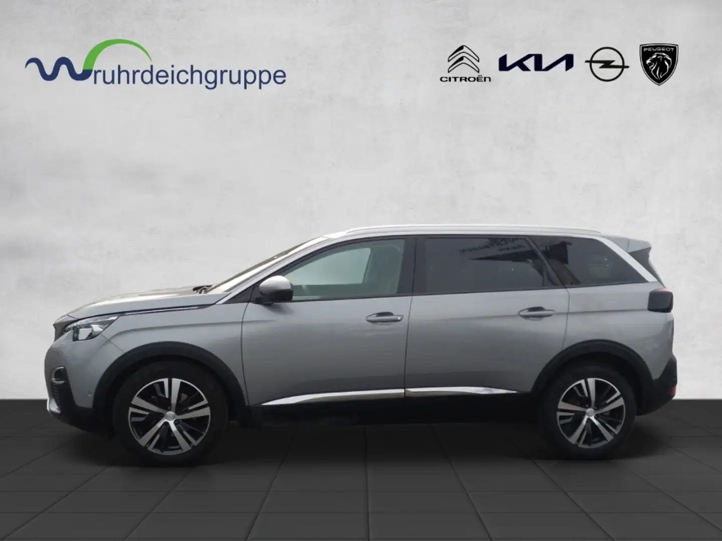 Peugeot 5008 Allure 1.2 PureTech 130 +NAVI+LED+CAM+SHZ+ Grau - 2