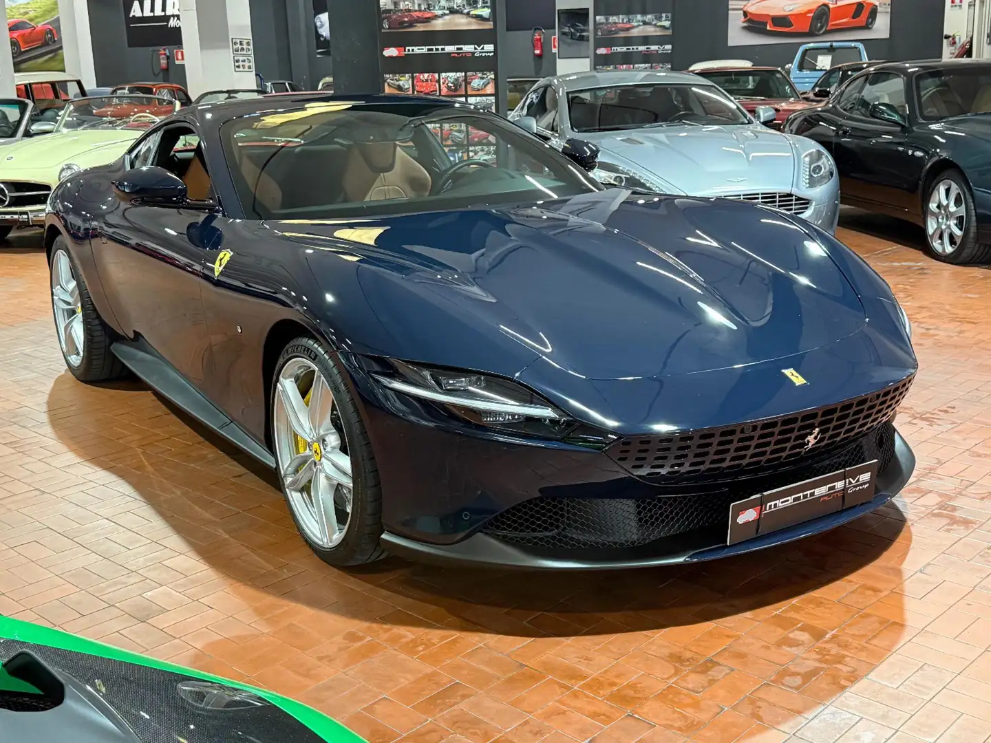 Ferrari Roma Blu Pozzi Pelle Cuoio - Ferrari Italia Blu/Azzurro - 1