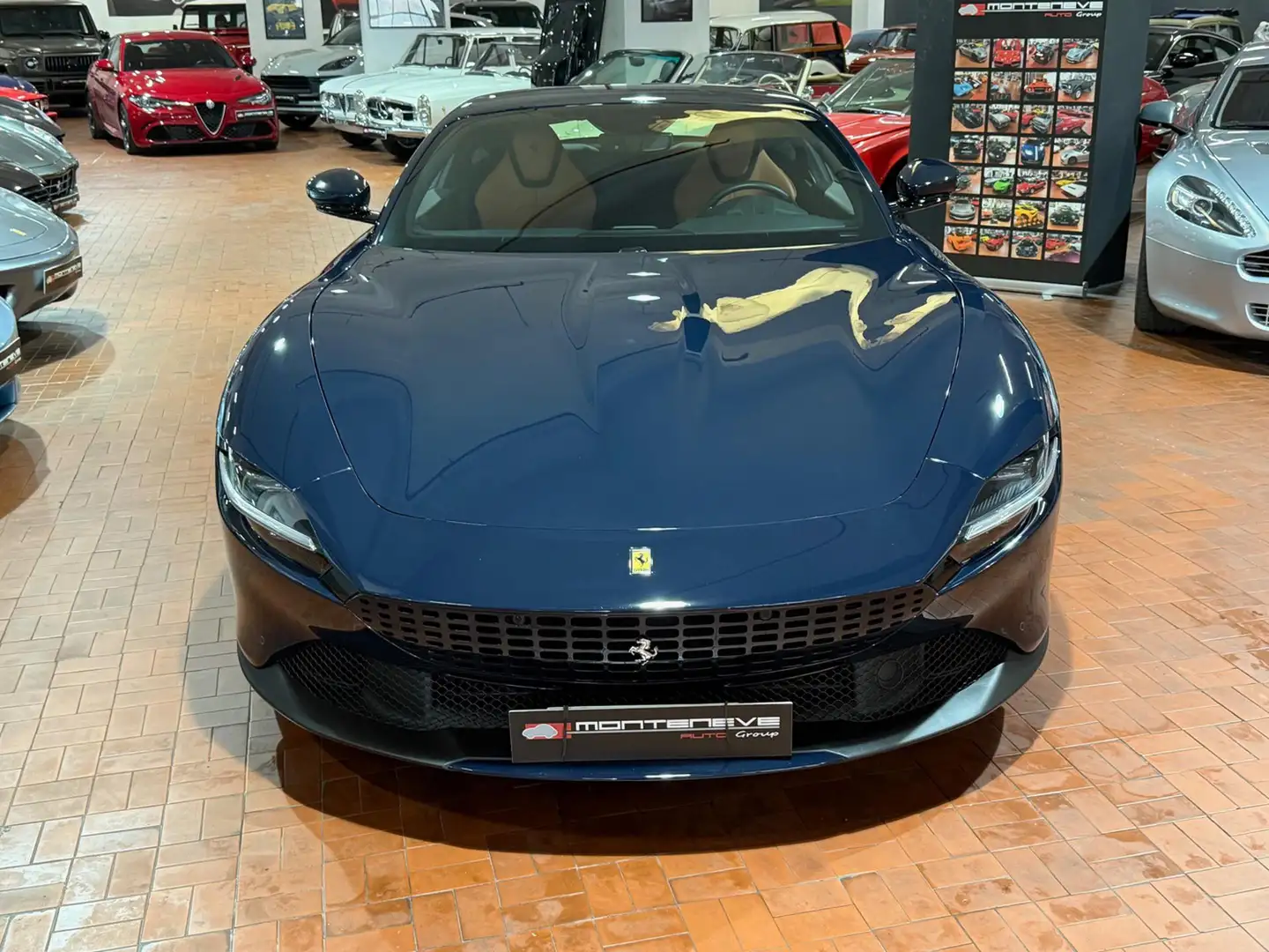 Ferrari Roma Blu Pozzi Pelle Cuoio - Ferrari Italia Blu/Azzurro - 2