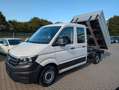 Volkswagen Crafter 35 TDI DOKA Pritsche Kipper Klima Navi Blanc - thumbnail 1