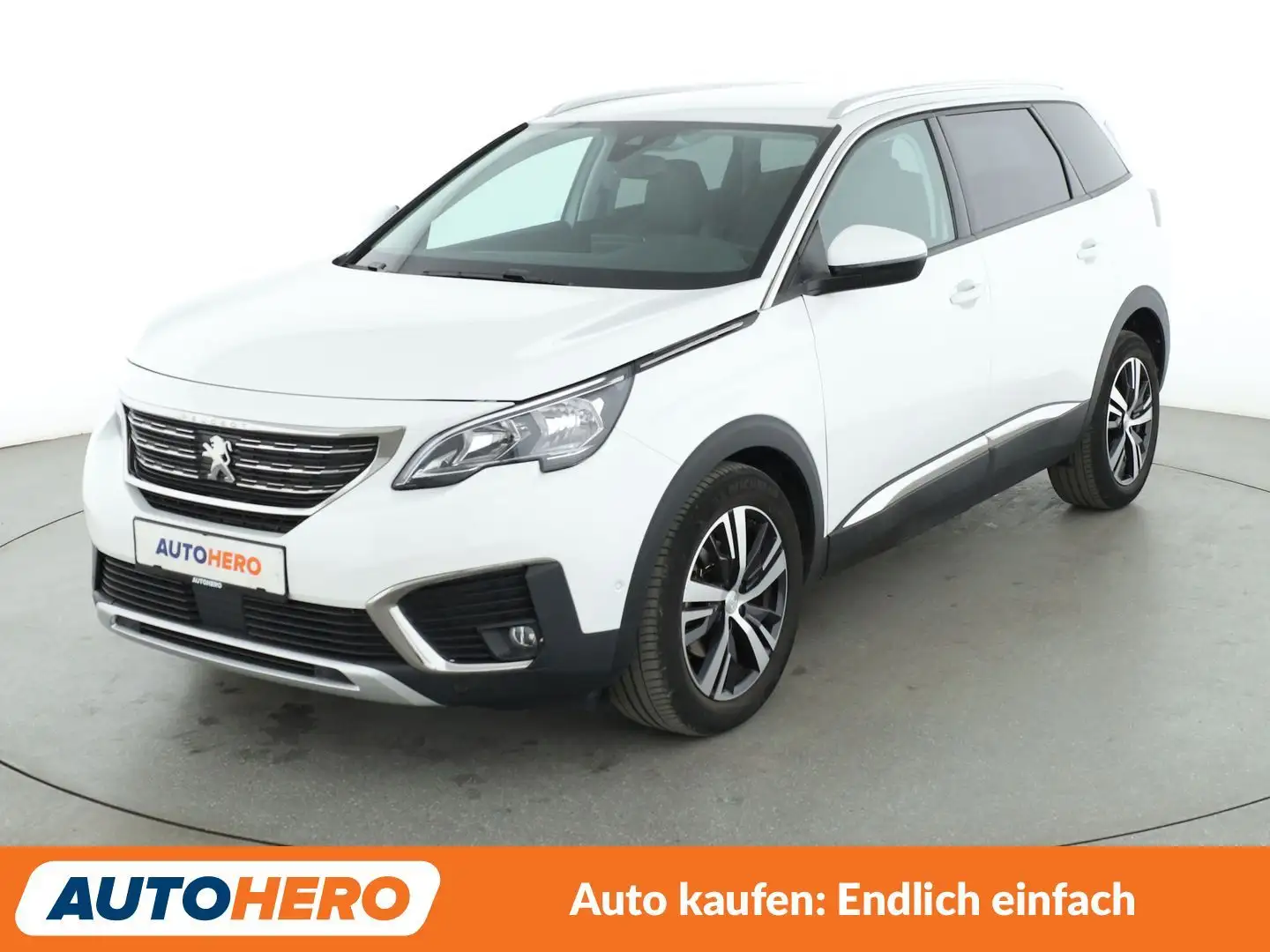 Peugeot 5008 2.0 Blue-HDi Allure Aut*NAVI*TEMPO*CAM*PDC*SHZ* Weiß - 1