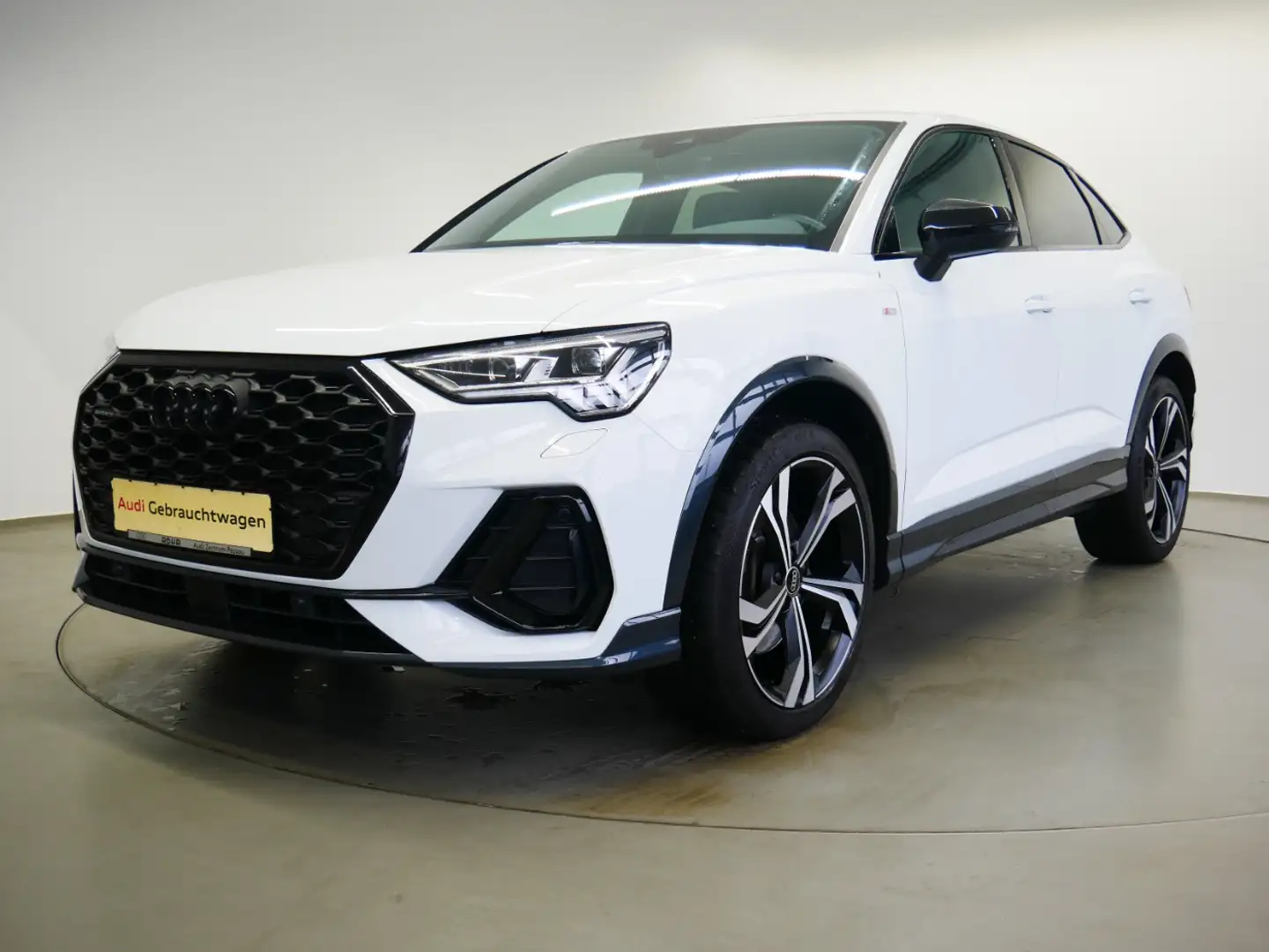 Audi Q3 Sportback 40 TDI quattro S line S tro. MATRIX AHK Blanc - 2